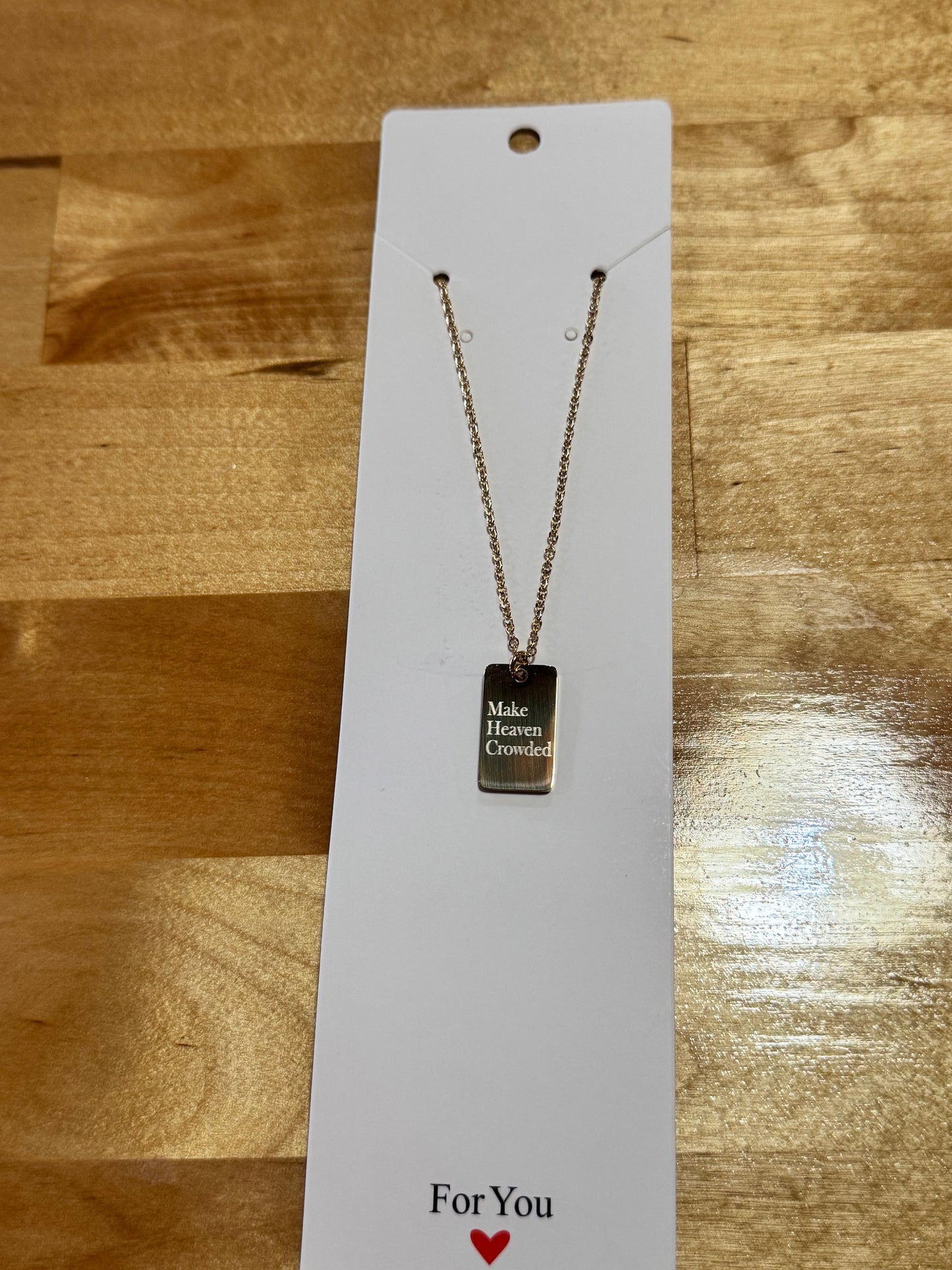 Gold Make Heaven Crowded Necklace