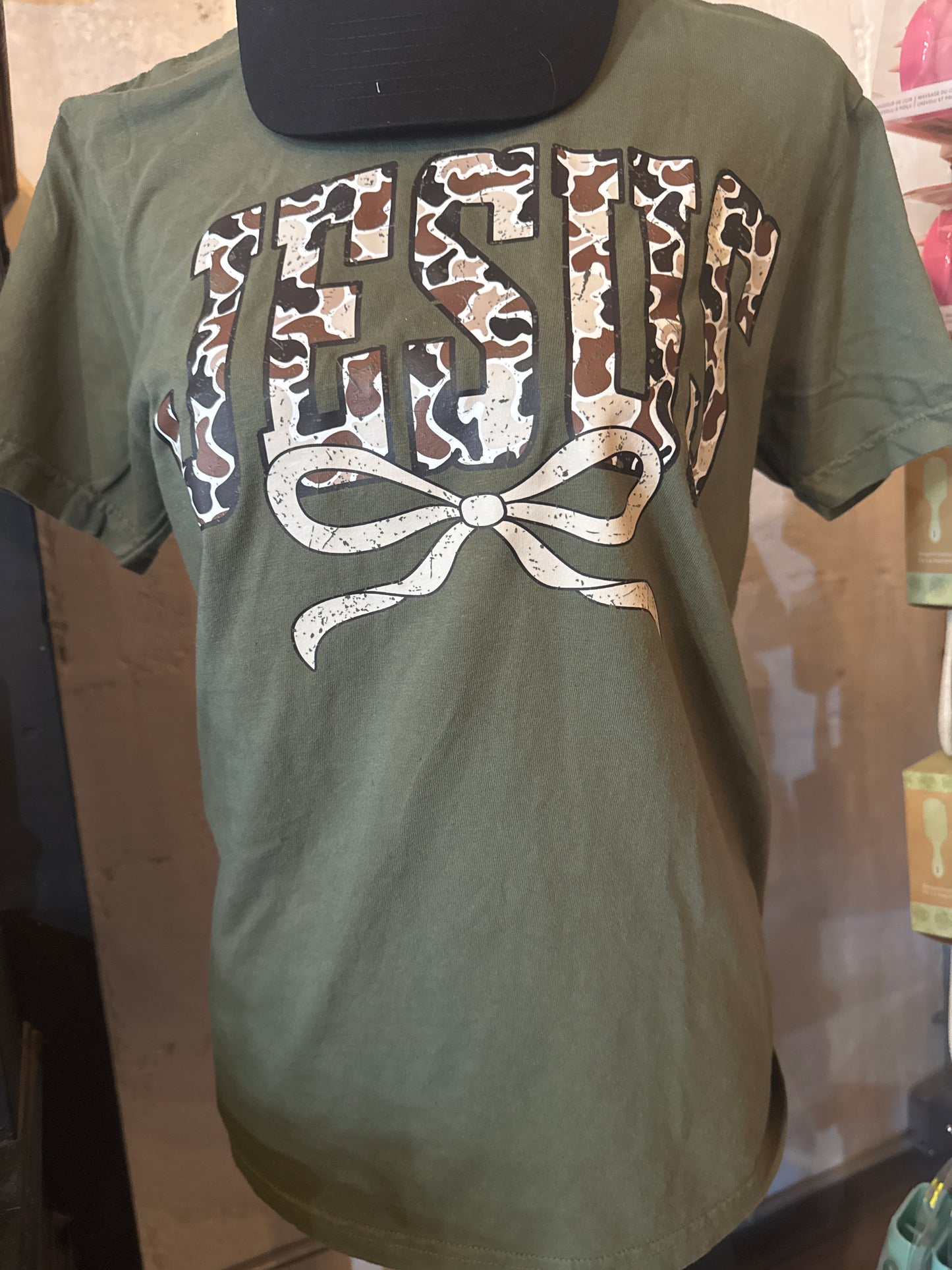 Jesus Camo With Bow