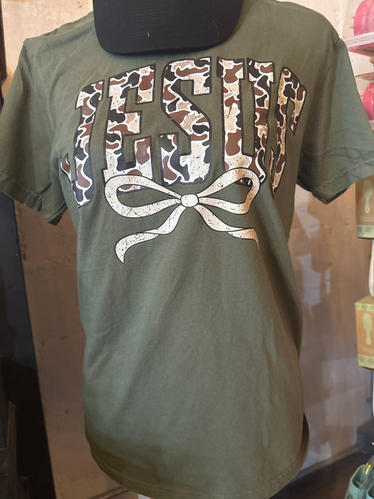 Jesus Camo With Bow