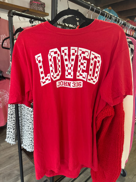 Loved John 3:16 Tshirt