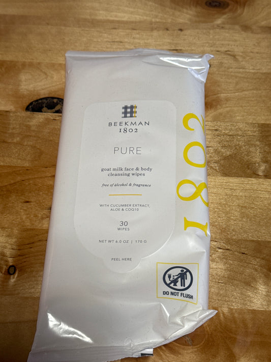 Pure Face and Body Cleansing Wipes